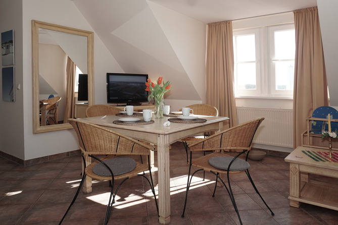 Ferienwohnung in Rerik - Ferienwohnung/Appartement Seem&ouml;we (Rerik) - Wohnraum