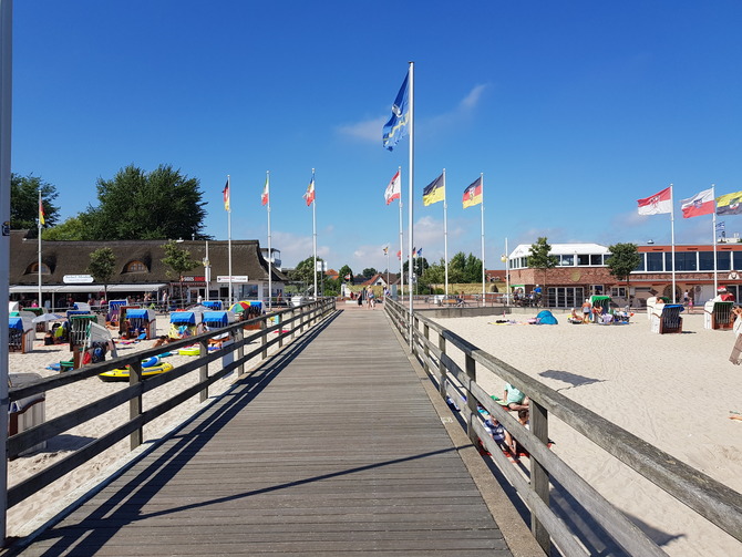 Ferienwohnung in Dahme - Gudrun - Seebr&uuml;cke Sonne Dahme