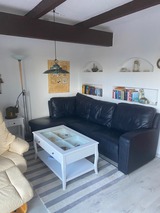 Ferienhaus in Gro&szlig;enbrode - Kinszorra-Todte - Wohnzimmer - gem&uuml;tliche Sitzecke