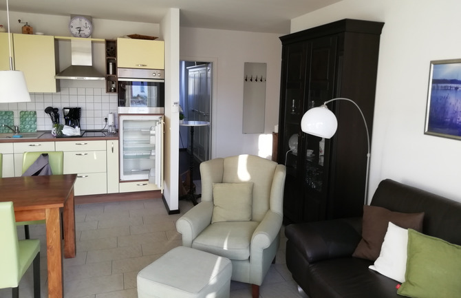 Ferienwohnung in Rerik - Rosita - Sonnendeck Whg. 6 - K&uuml;che mit Wohnraum