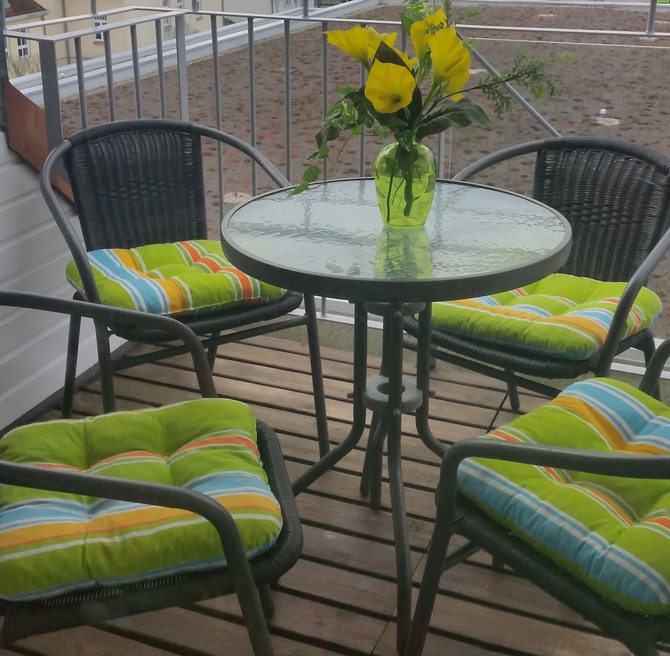 Ferienwohnung in K&uuml;hlungsborn - Haus Olymp - sonniger Westbalkon