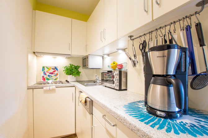 Ferienwohnung in Rettin - Bauernferienhof Kluvetasch Seestern - K&uuml;che Seestern