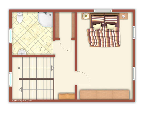 Ferienwohnung in Warnem&uuml;nde - Kapit&auml;nshaus M&ouml;wenblick - Bild 13