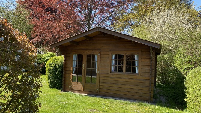 Ferienwohnung in Sch&ouml;nhagen - Prigge - Gartenhaus mit Sauna
