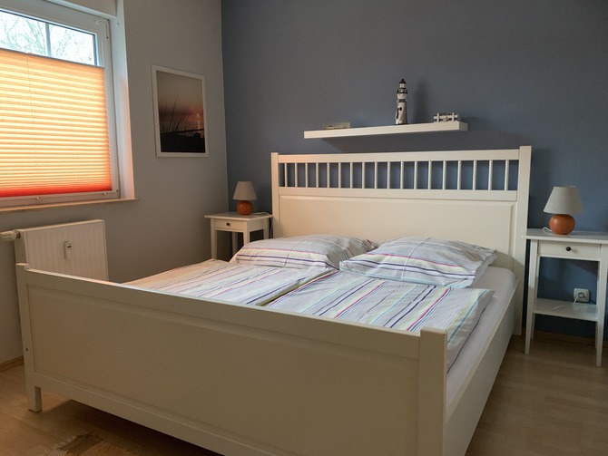 Ferienwohnung in Graal-M&uuml;ritz - Ostseeperle - Das Schlafzimmer