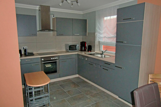 Ferienhaus in Ostseebad Nienhagen - Haus Anna - offene K&uuml;che