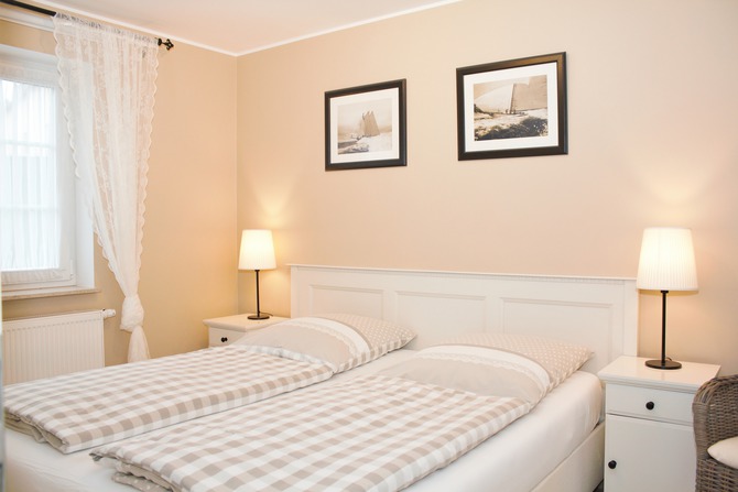 Ferienwohnung in Bresewitz - Landhaus am Bodden - Bettbreite 1,80 m