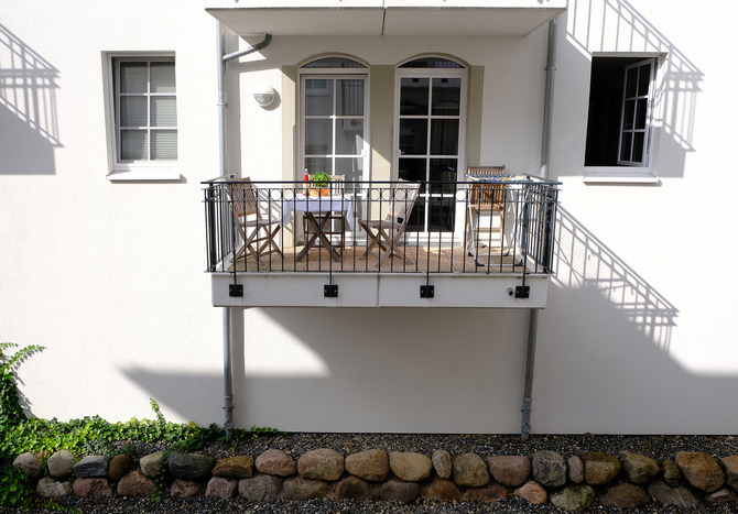 Ferienwohnung in Baabe - Sand und Meer - Fr&uuml;hst&uuml;ckssonne