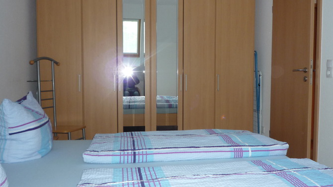 Ferienwohnung in Trassenheide - M&ouml;wennest - erstes Schlafzimmer