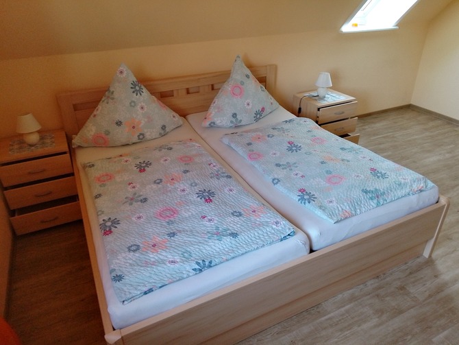 Ferienwohnung in Kabelhorst - Gei&szlig;ler - Schlafzimmer
