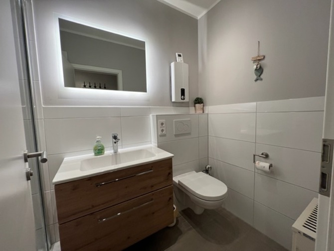 Ferienwohnung in Gr&ouml;mitz - Weidenweg 31 - Bad