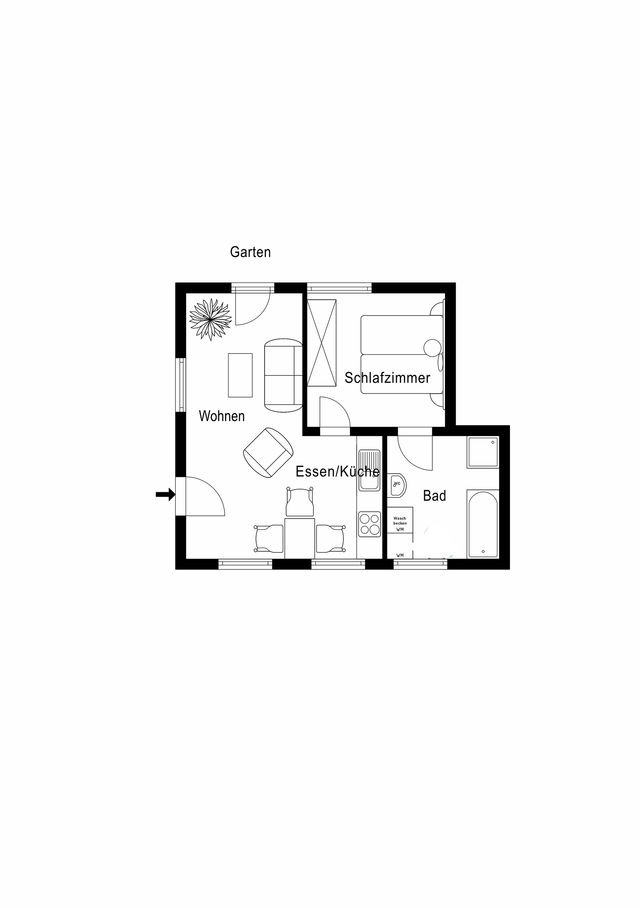 Ferienhaus in Gelting - K&uuml;sterh&auml;uschen - Schloss Gelting - Bild 13