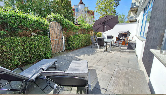 Ferienhaus in Heringsdorf - Johanna BRINKMANNHAUS -historisch viel Platz fast am Strand Sauna Terrasse Grill - Bild 21