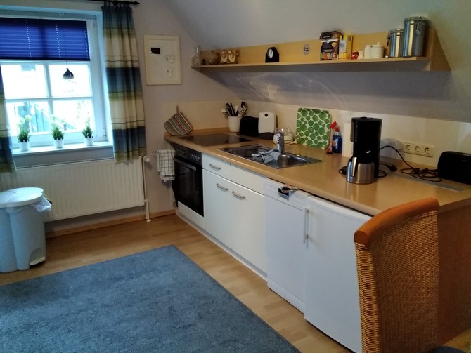 Ferienwohnung in Fahrdorf - Ferienwohnung Pahl - K&uuml;chenzeile