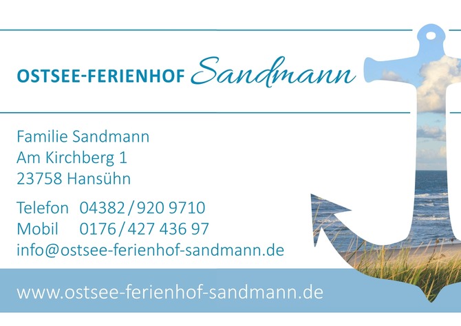 Ferienwohnung in Hans&uuml;hn - Ostsee Ferienhof Sandmann - Bild 11