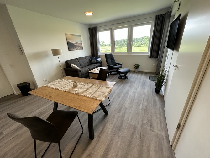 Ferienwohnung in Boltenhagen - Wei&szlig;e Villen Whg. 19 - Wohn- und Essbereich