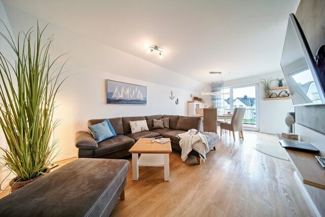 Ferienwohnung in Olpenitz - Fewo R&auml;uberh&ouml;hle by Seeblick Ferien ORO, Kamin, Sauna, Dusche - Bild 4