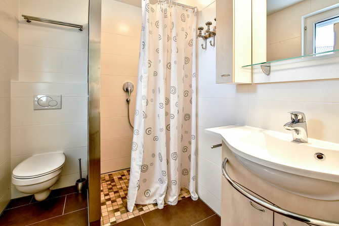 Ferienwohnung in Ostseeheilbad Zingst - Whg T, Ihr UrlaubsZuhause - Duschbad