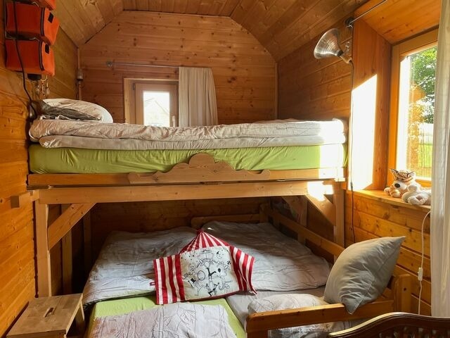 Ferienwohnung in Wagersrott - Zirkuswagen auf dem L&auml;mmerhof - Bild 2