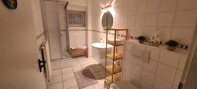 Ferienwohnung in Flensburg - Strandhygge - Badezimmer