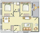 Ferienwohnung in Seebad Bansin - (Brise) Gartenhaus Belvedere App. 04 - Bild 22