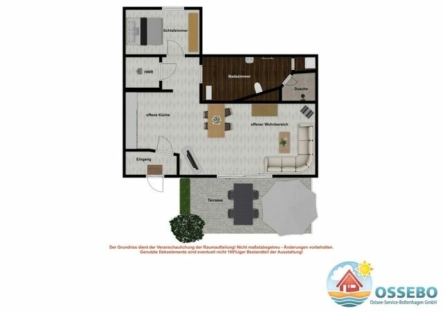Ferienwohnung in Boltenhagen - Haus Ostseed&uuml;ne Whg. 11 - Bild 15